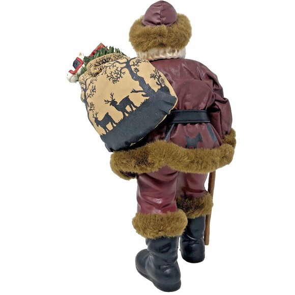 Clothtique Possible Dreams Journey to Christmas Santa VTG 1999 #15083 Cabincore - Picture 5 of 13